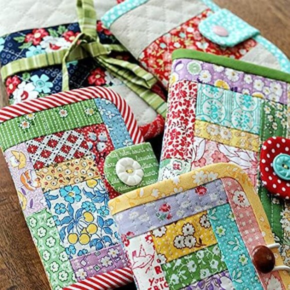 50pcs 10 x 10 inches Cotton Fabric Bundle Squares for Quilting Sewing, Precut Fa - Picture 4 of 7